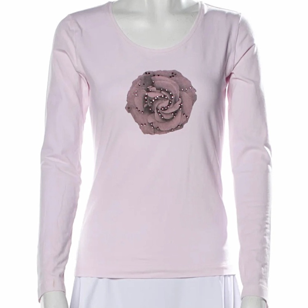 ESCADA Rose Print T-Shirt